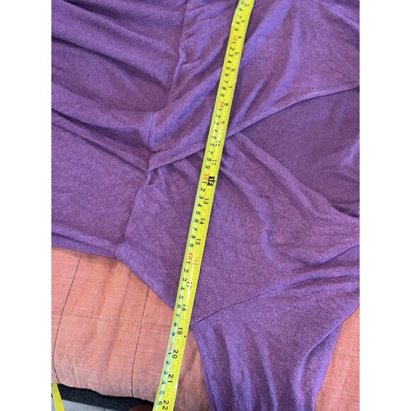 NWT Torrid Purple Hacci Wrap Midi Dress Soft Stretch Plus Size  1x - Picture 9 of 11